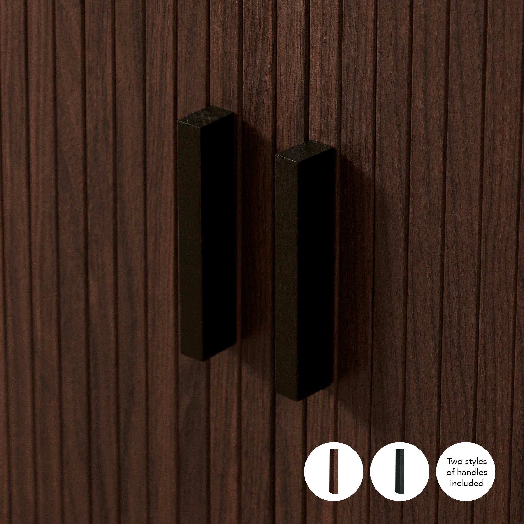 Haven Sliding Door Sideboard Walnut (140cm)