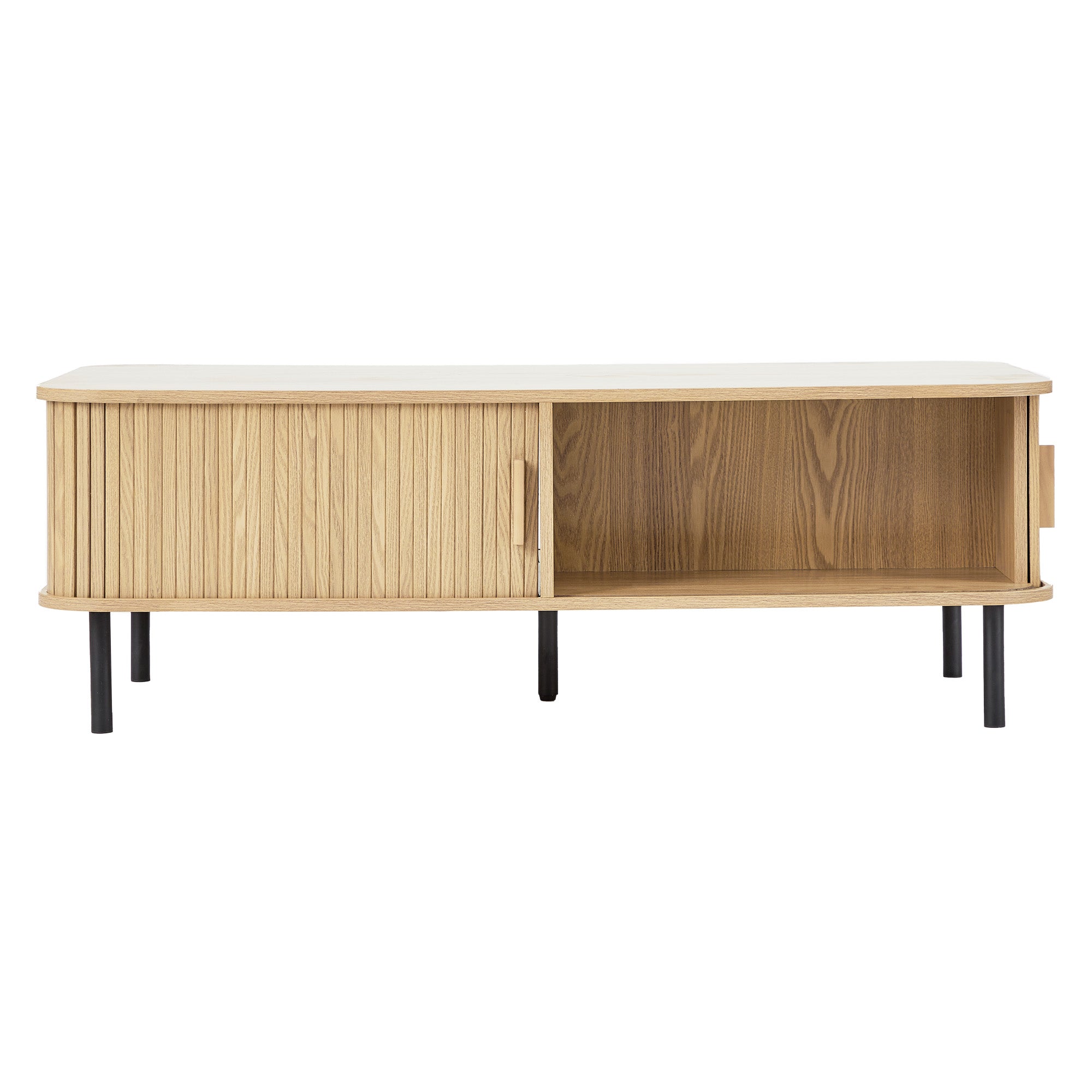 Haven Sliding Door Coffee Table Natural
