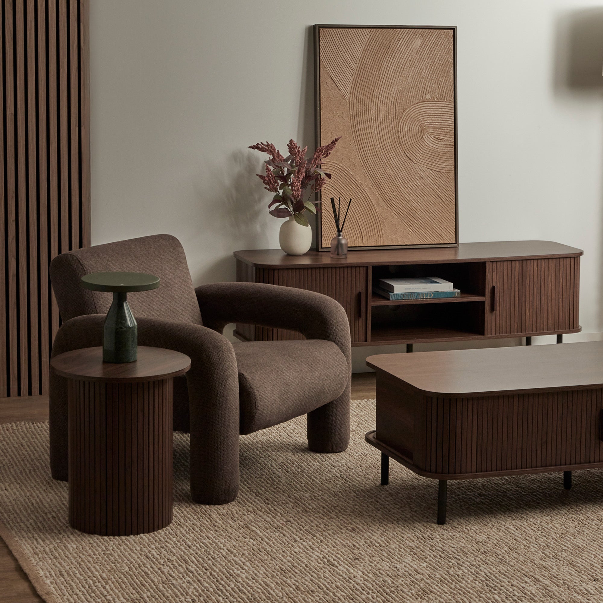 Haven Side Table Walnut