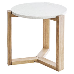 Sass Terrazzo Side Table Natural