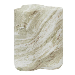 Poppy MgO Side Table Green Marble Look