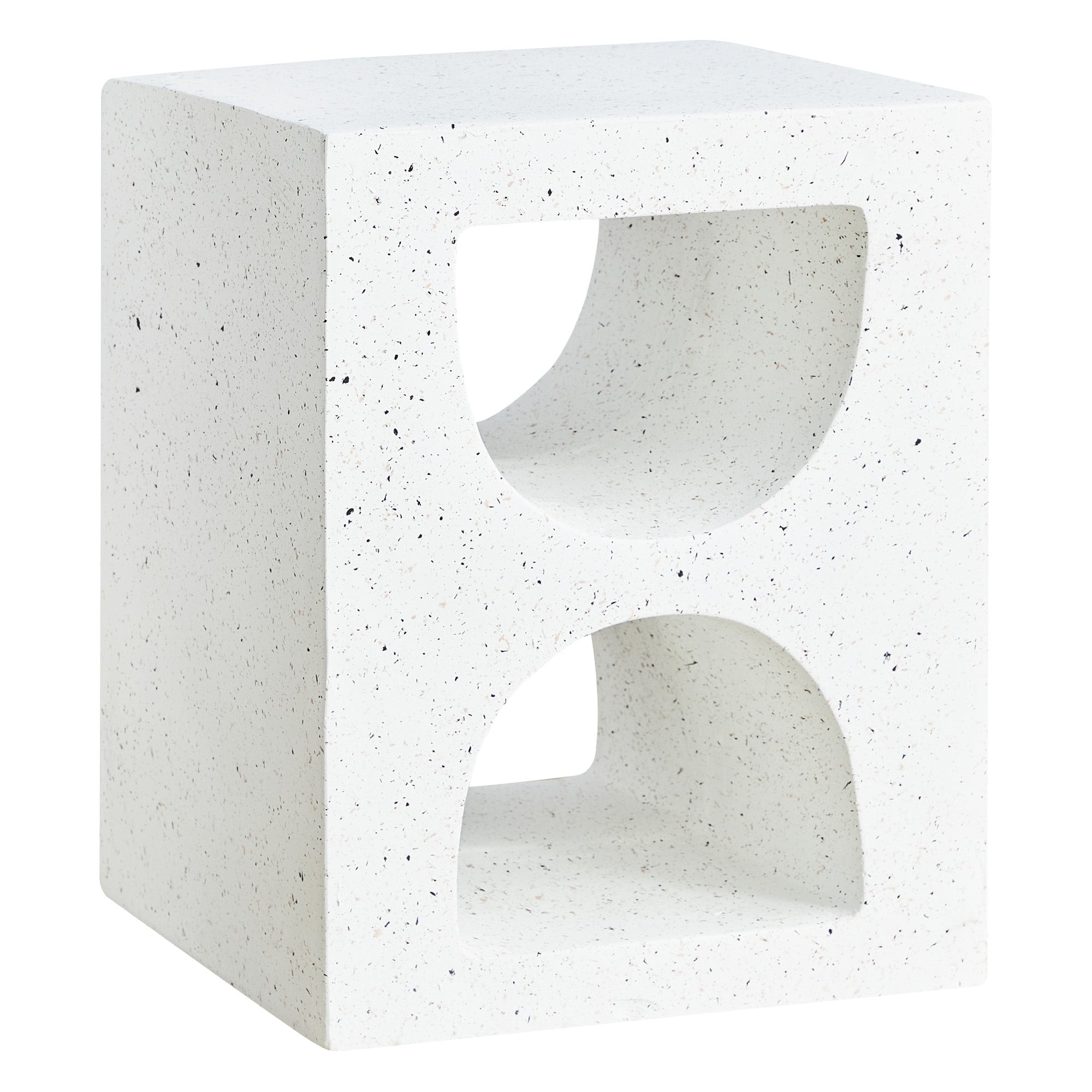 Brasilia MgO Side Table White