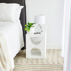 Brasilia MgO Side Table White