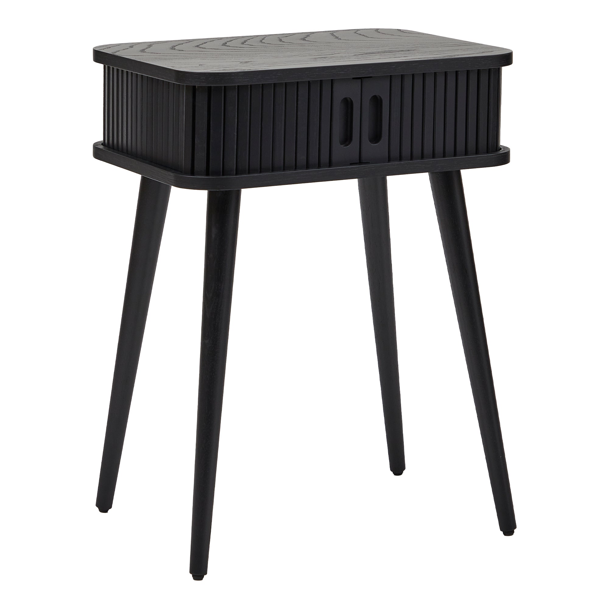 Curve Bedside Table Black
