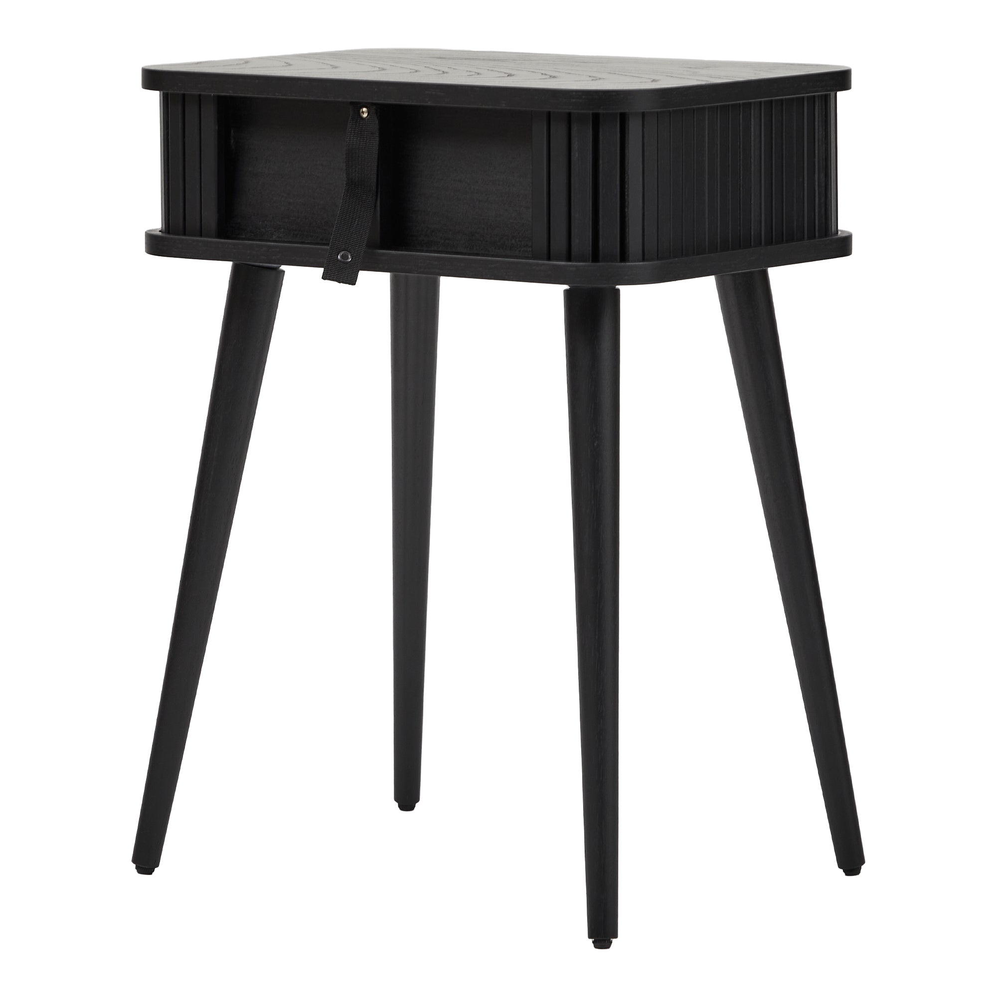 Curve Bedside Table Black (Set of 2)