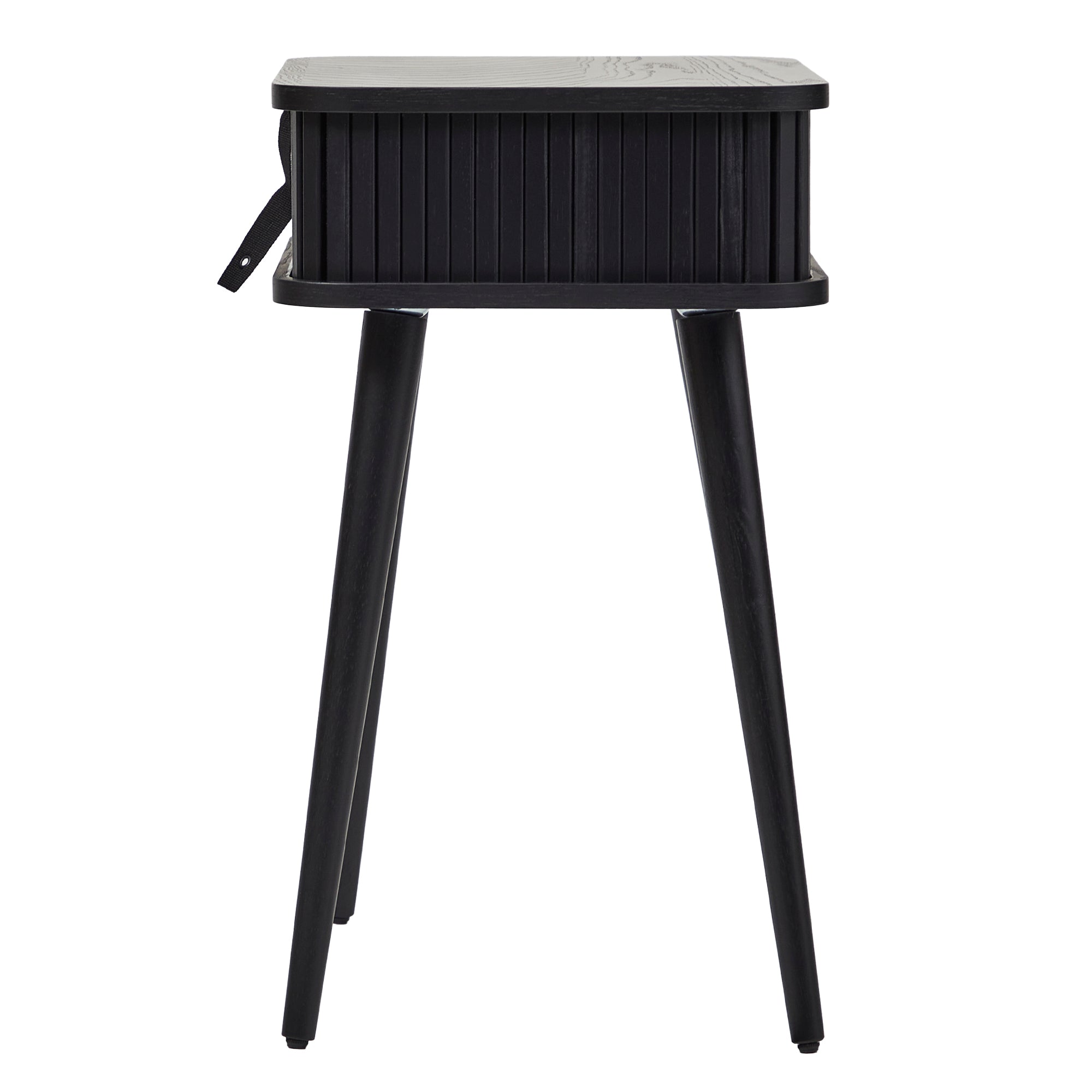 Curve Bedside Table Black