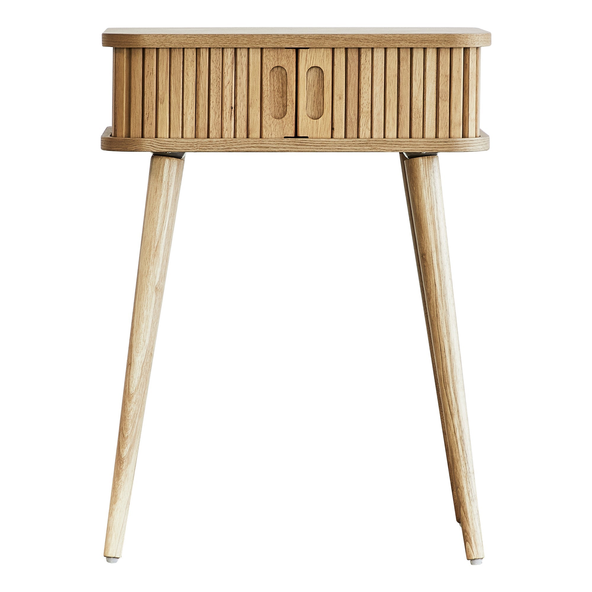Curve Bedside Table Natural (Set of 2)