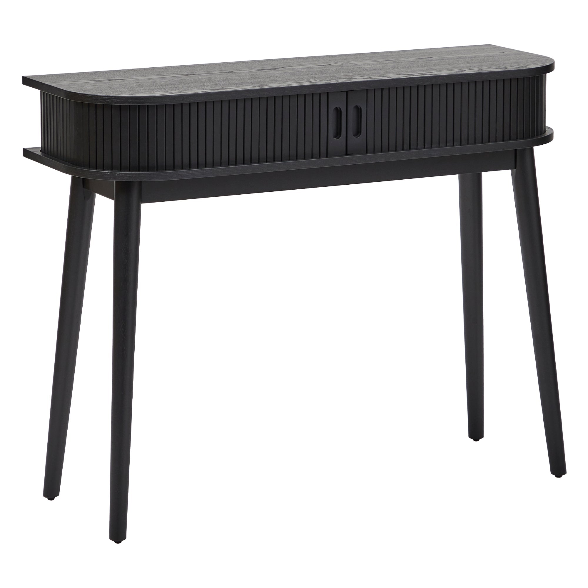 Curve Console Table Black (100cm)