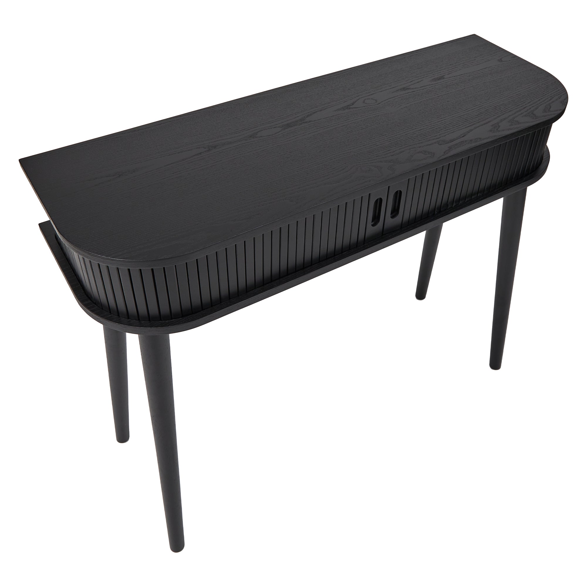 Curve Console Table Black (100cm)