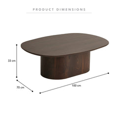 Alex Coffee Table Walnut