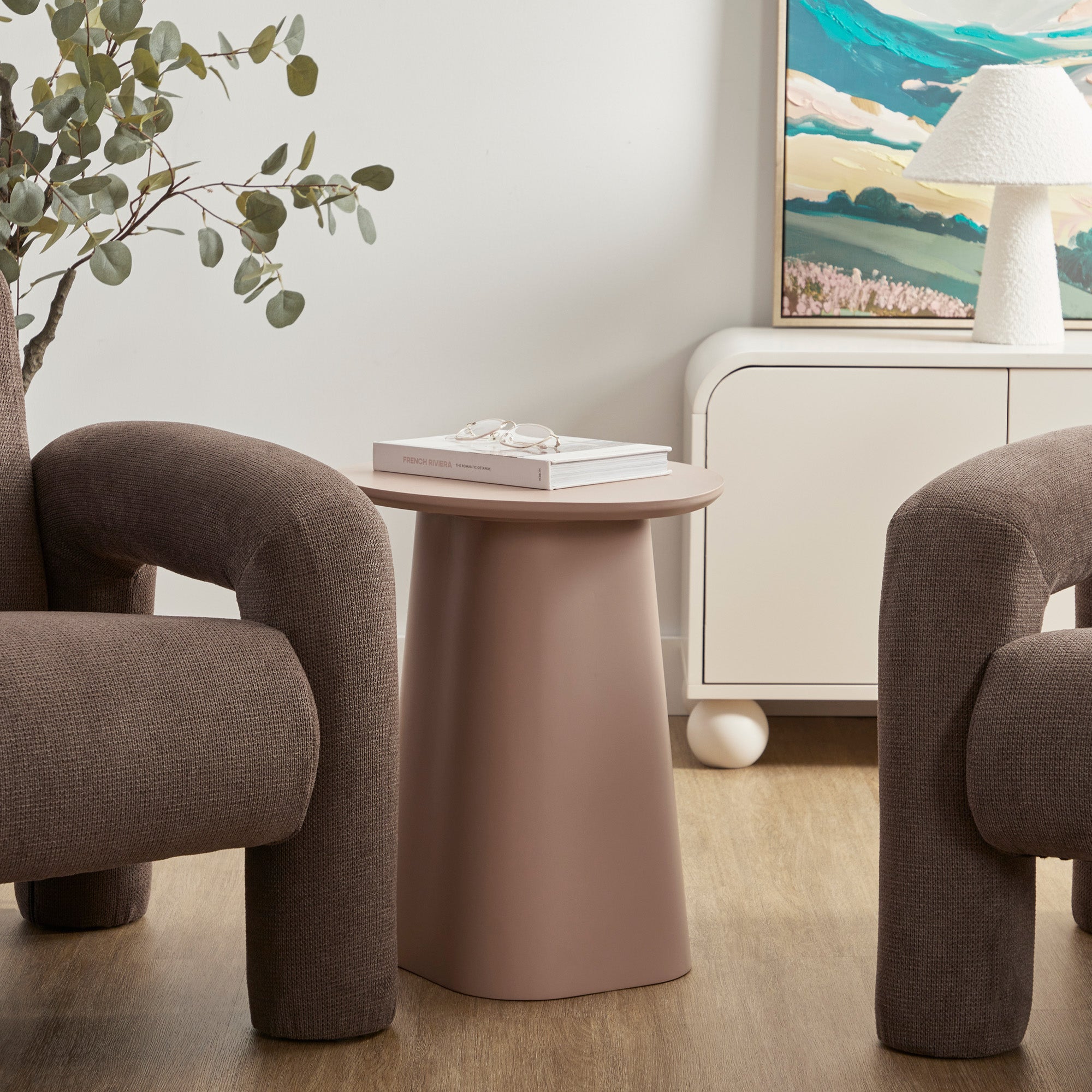 Alvin Side Table Maple Sugar
