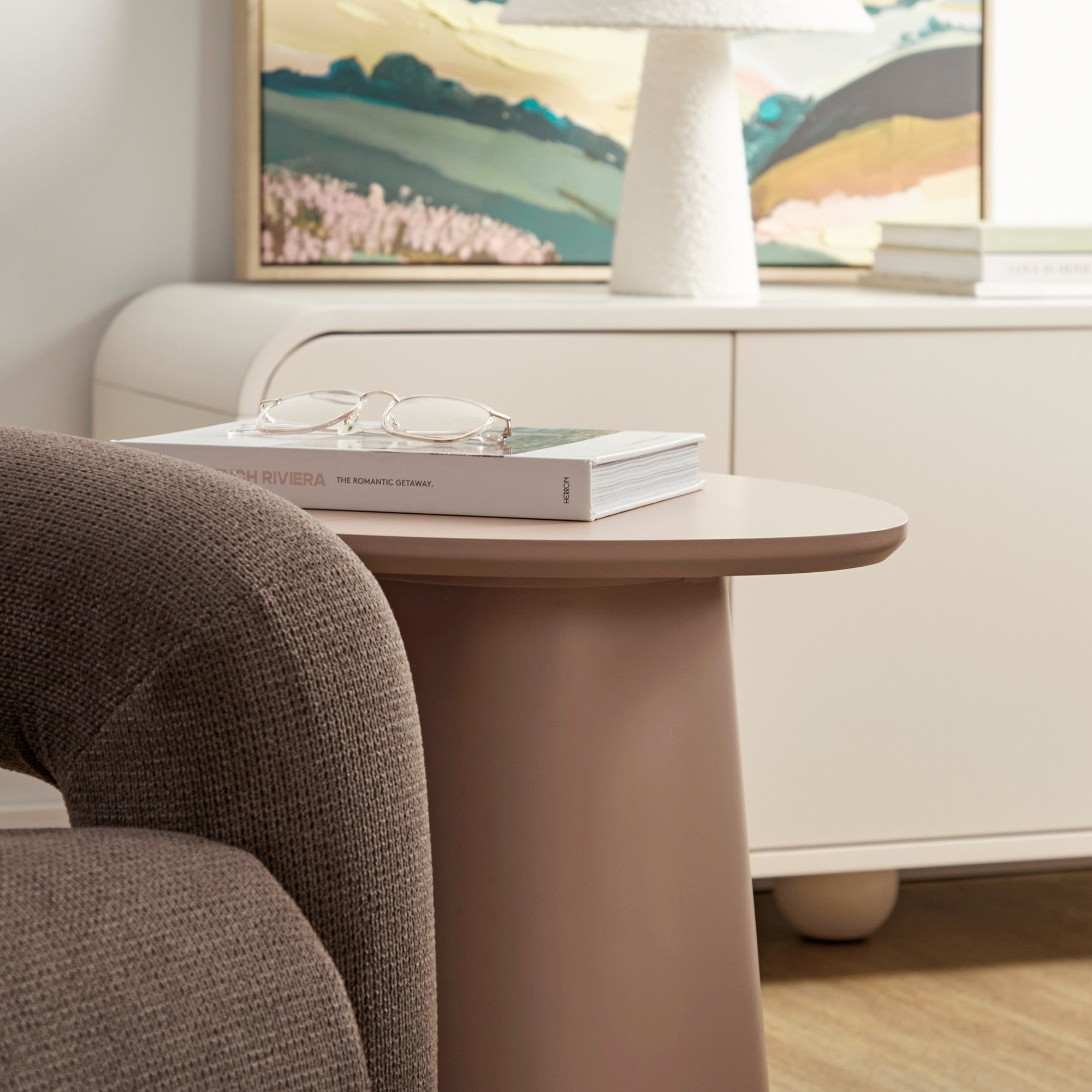 Alvin Side Table Maple Sugar
