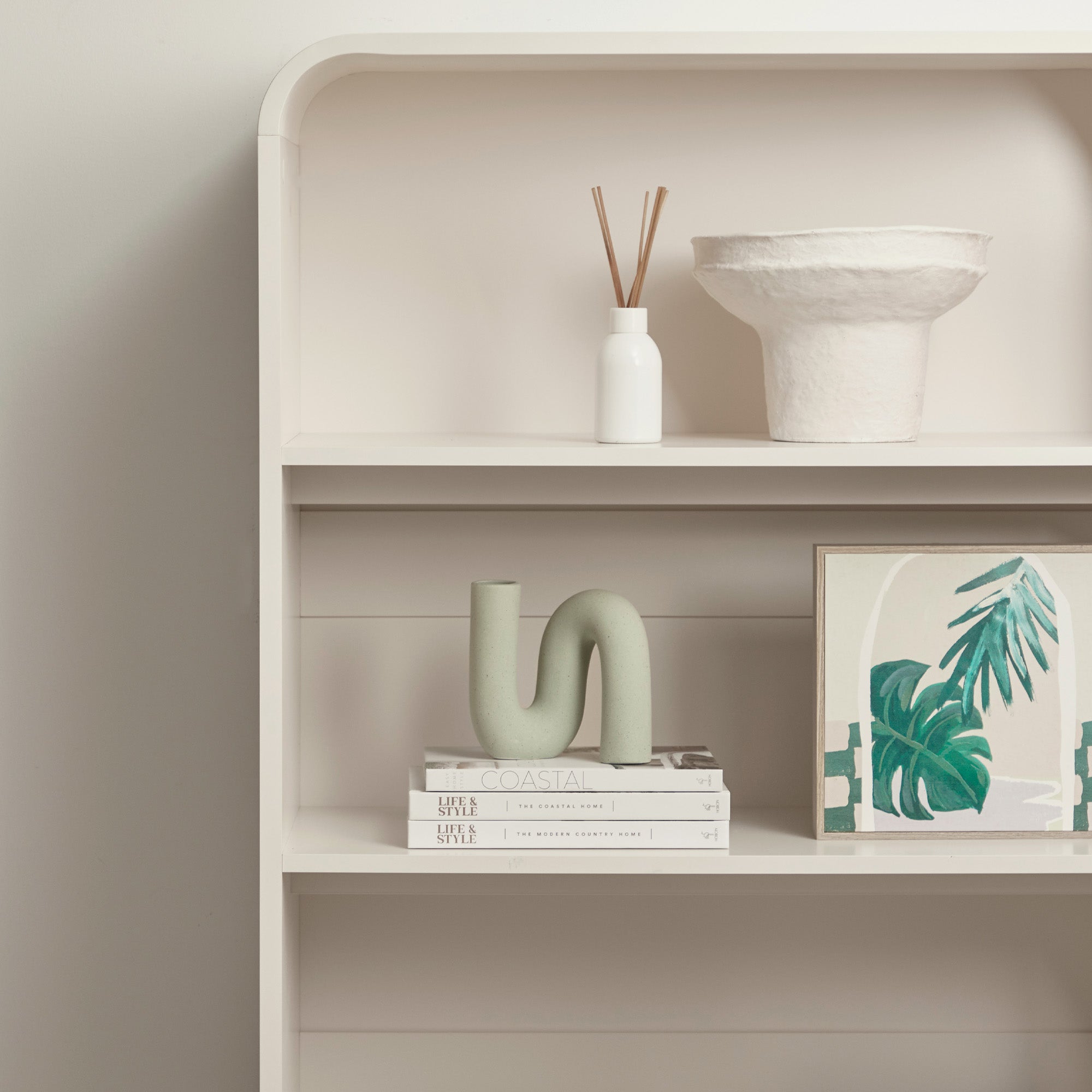 Baxter Bookcase Cream