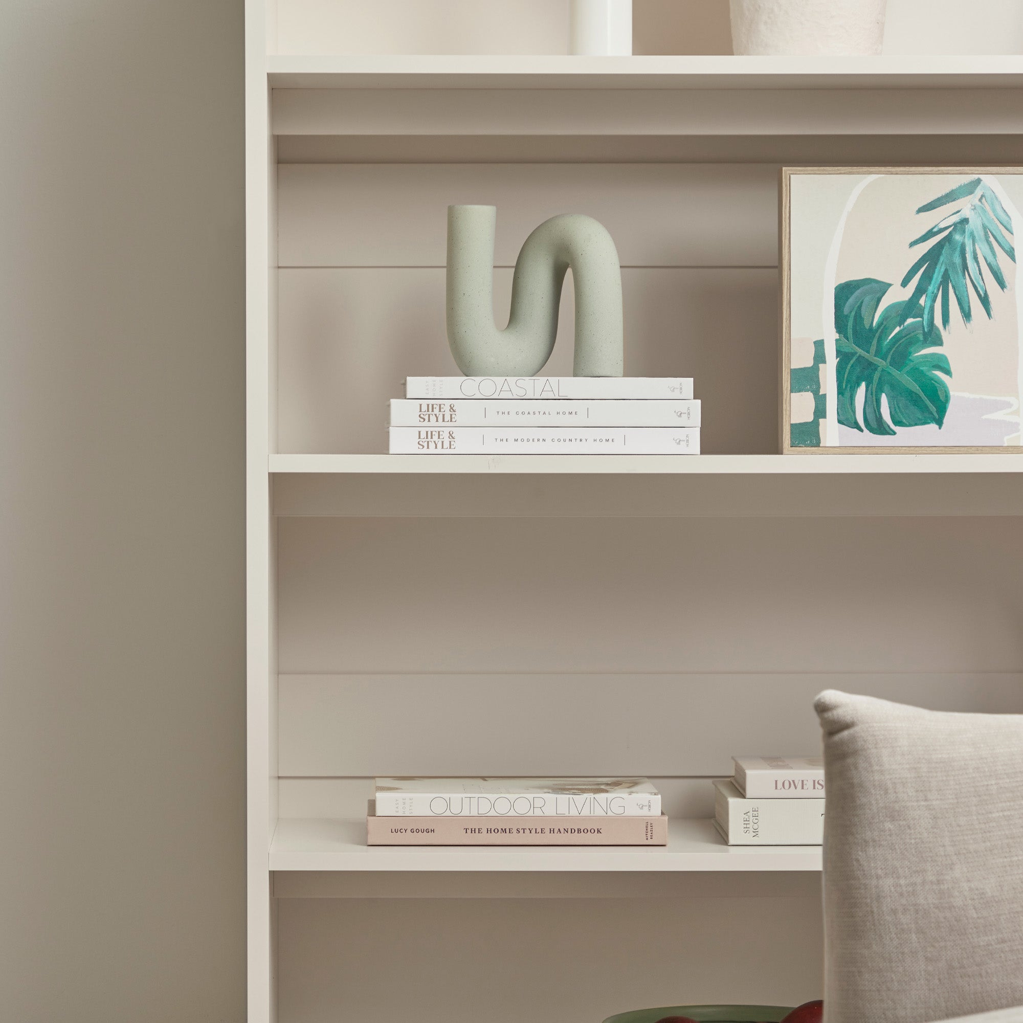 Baxter Bookcase Cream