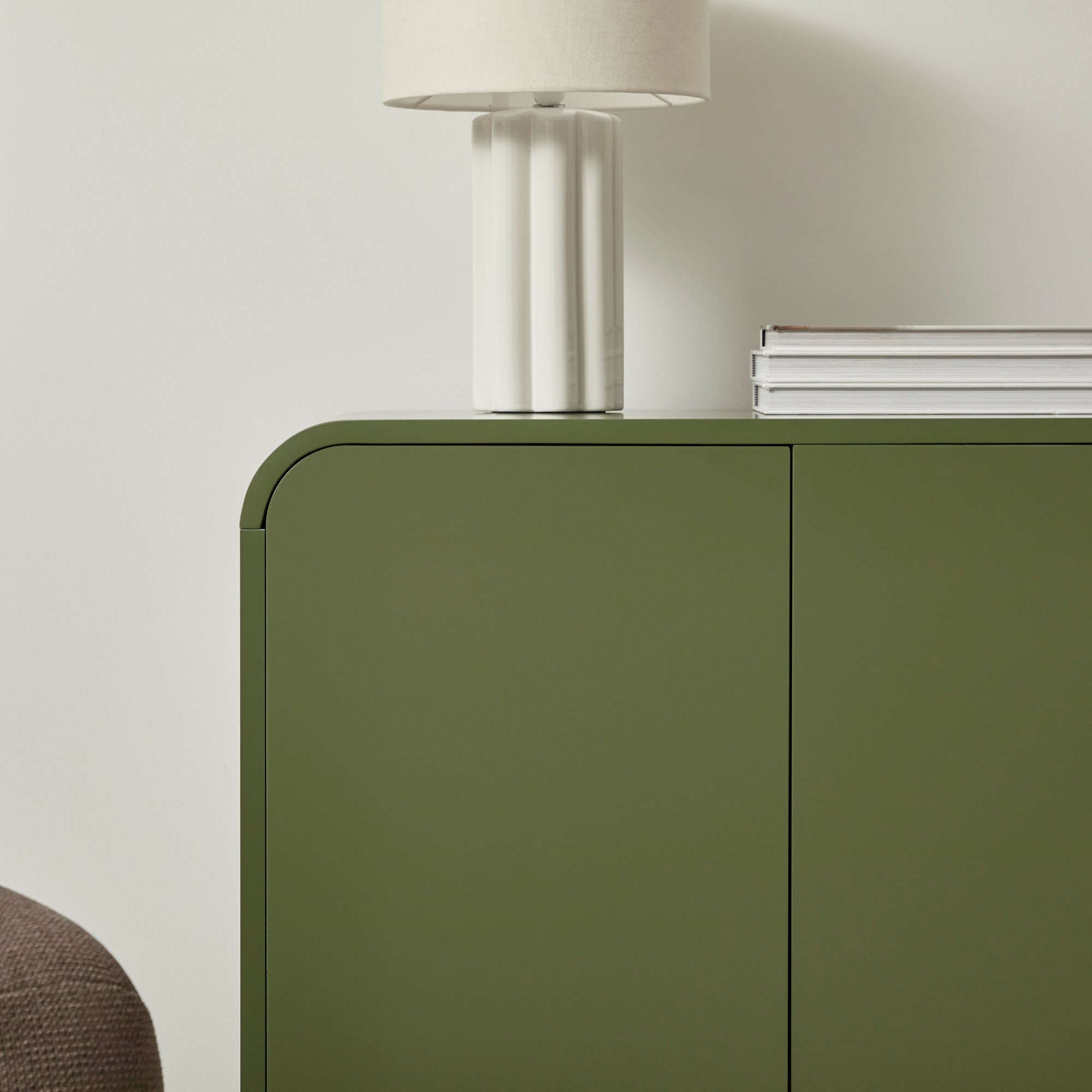 Baxter 2 Door Buffet Green (80cm)