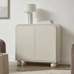 Baxter 2 Door Buffet Cream (80cm)