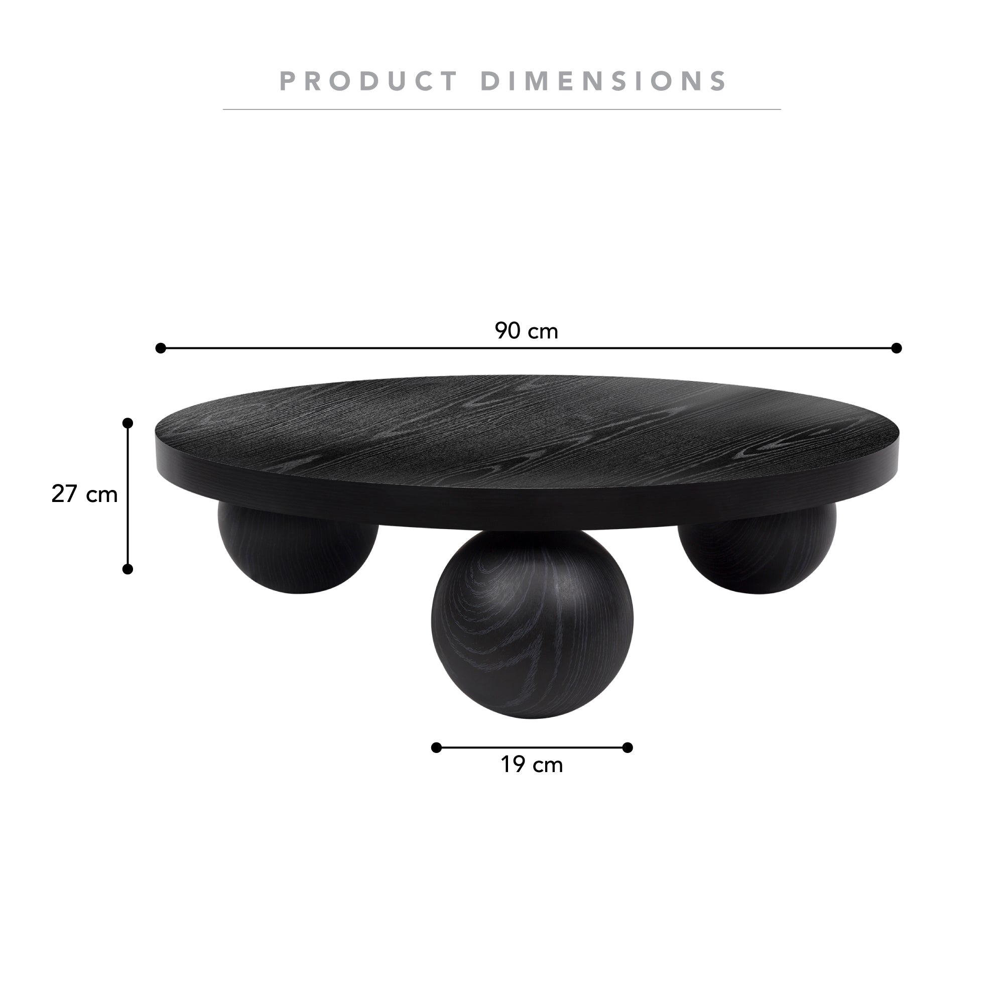 Baxter Coffee Table Black