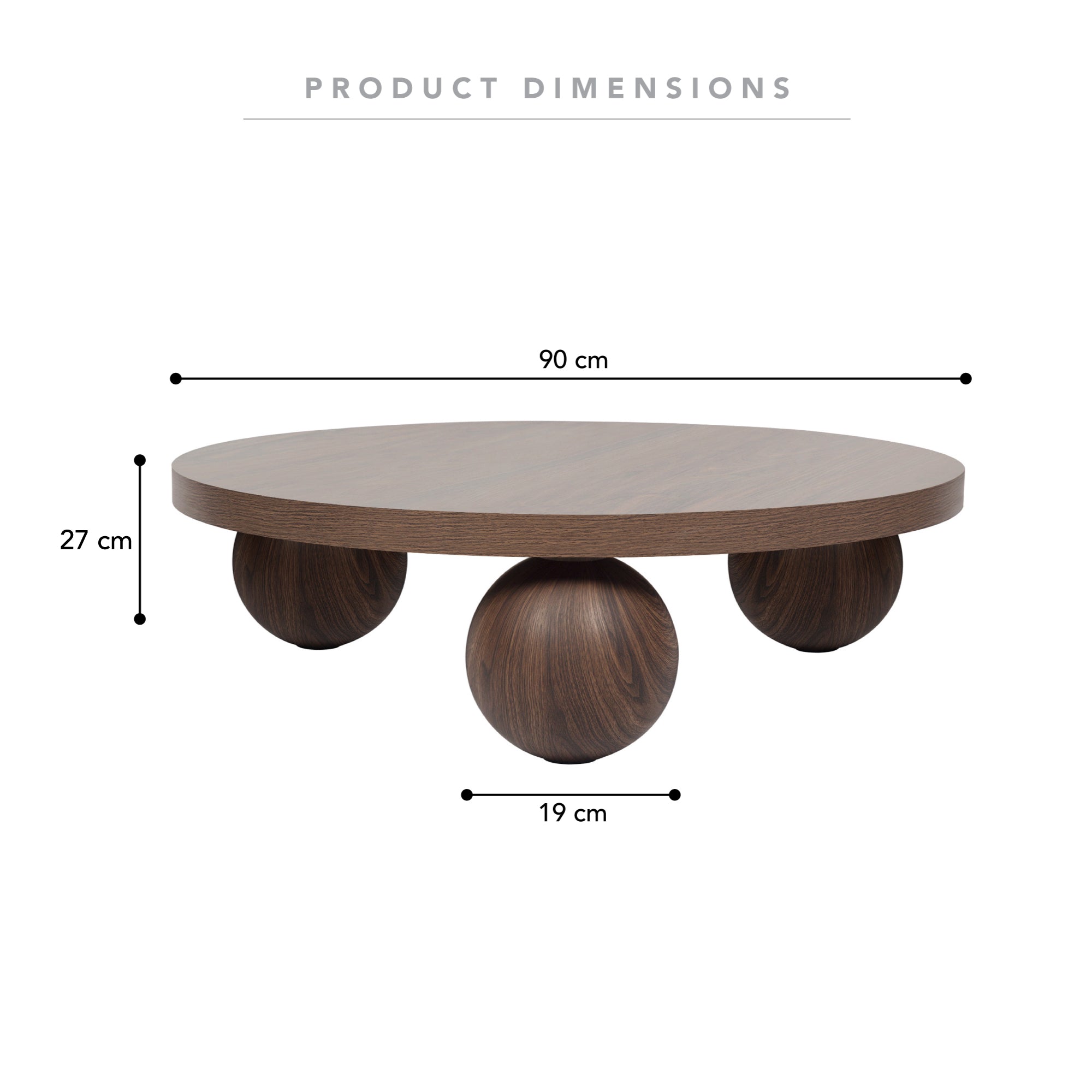 Baxter Coffee Table Walnut