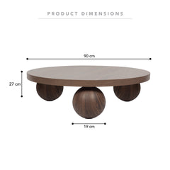 Baxter Coffee Table Walnut