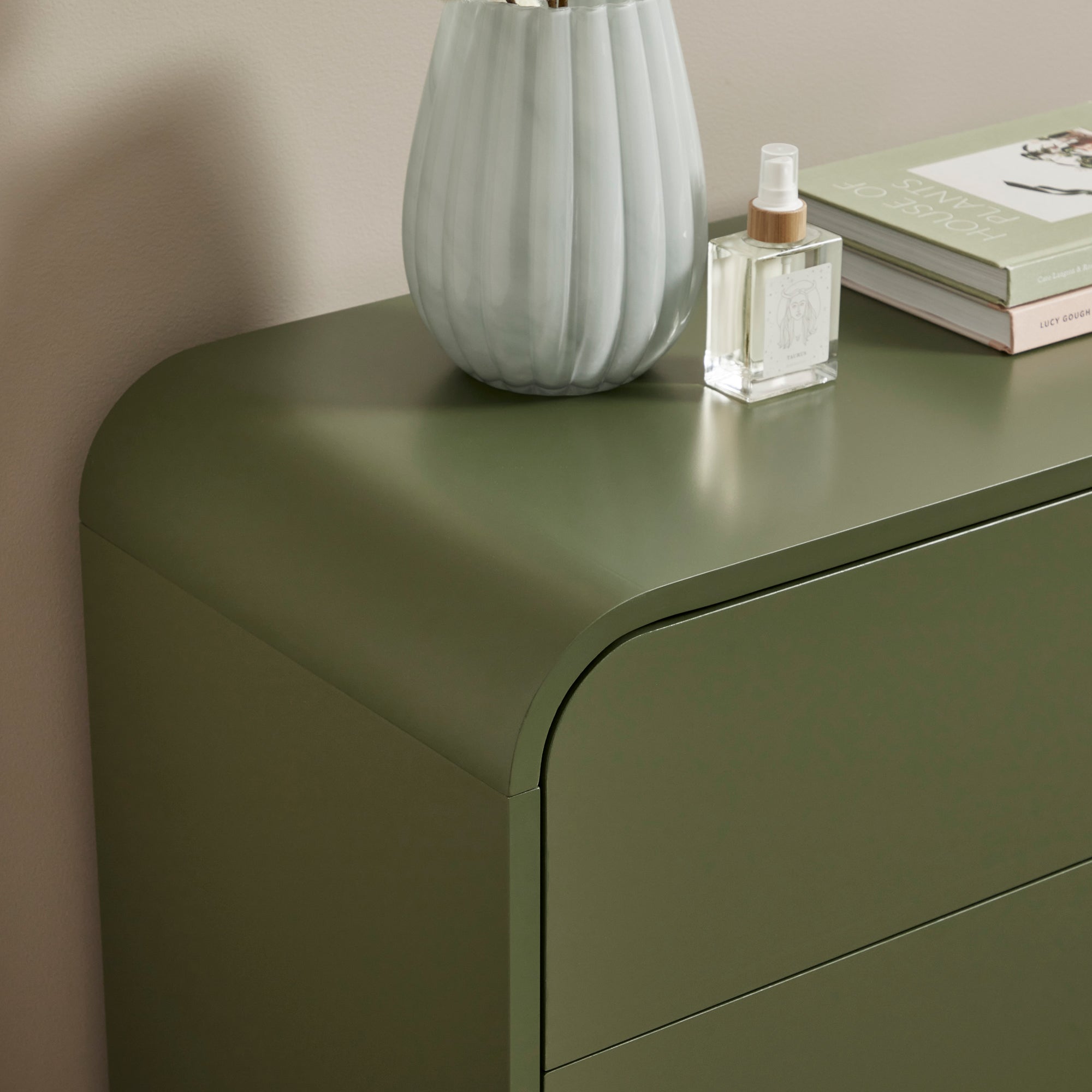 Baxter Chest of 3 Drawers Green