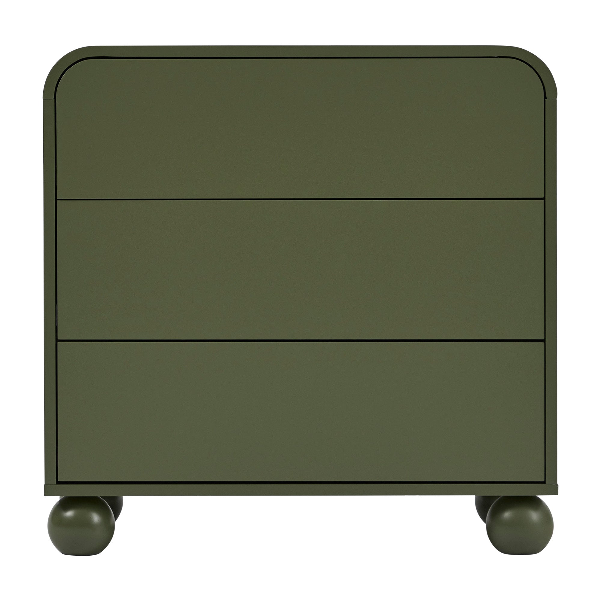 Baxter Chest of 3 Drawers Green