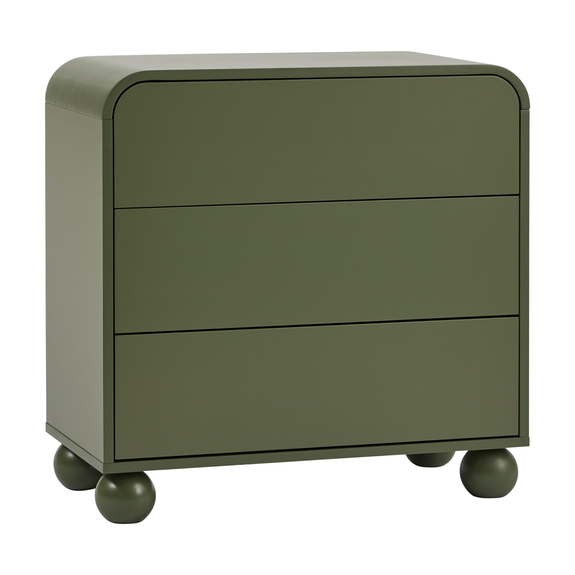 Baxter Chest of 3 Drawers Green