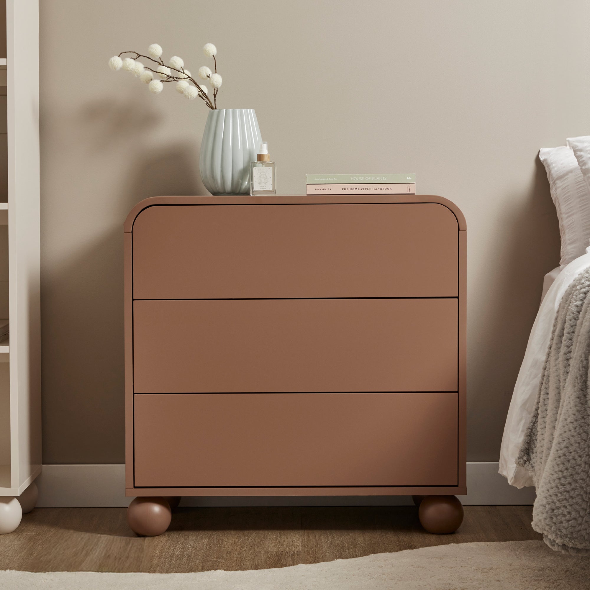 Baxter Chest of 3 Drawers Mocha