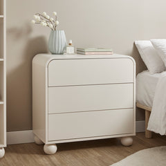Baxter Chest of 3 Drawers Cream