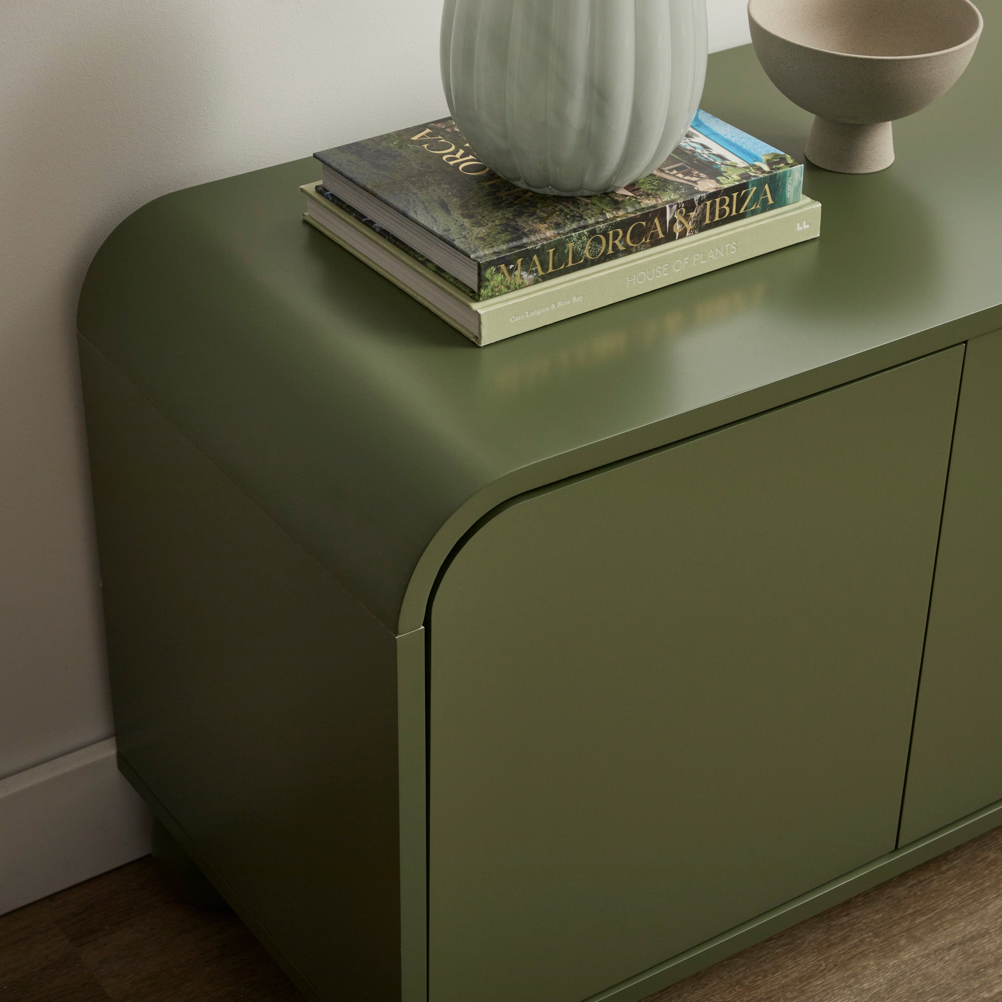 Baxter Entertainment Unit Green (120cm)