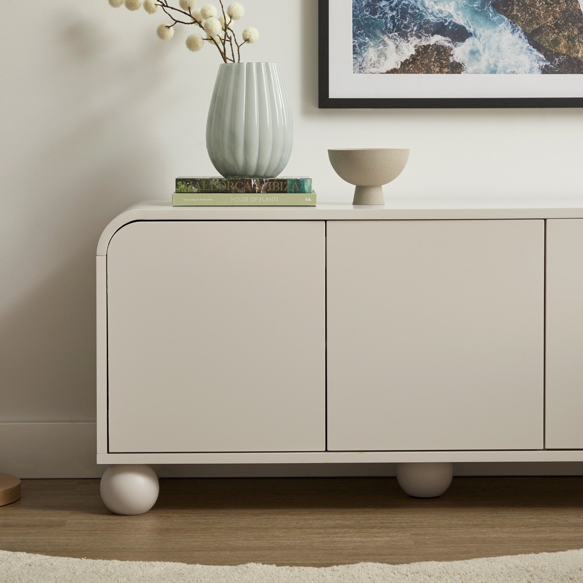 Baxter Entertainment Unit Cream (120cm)