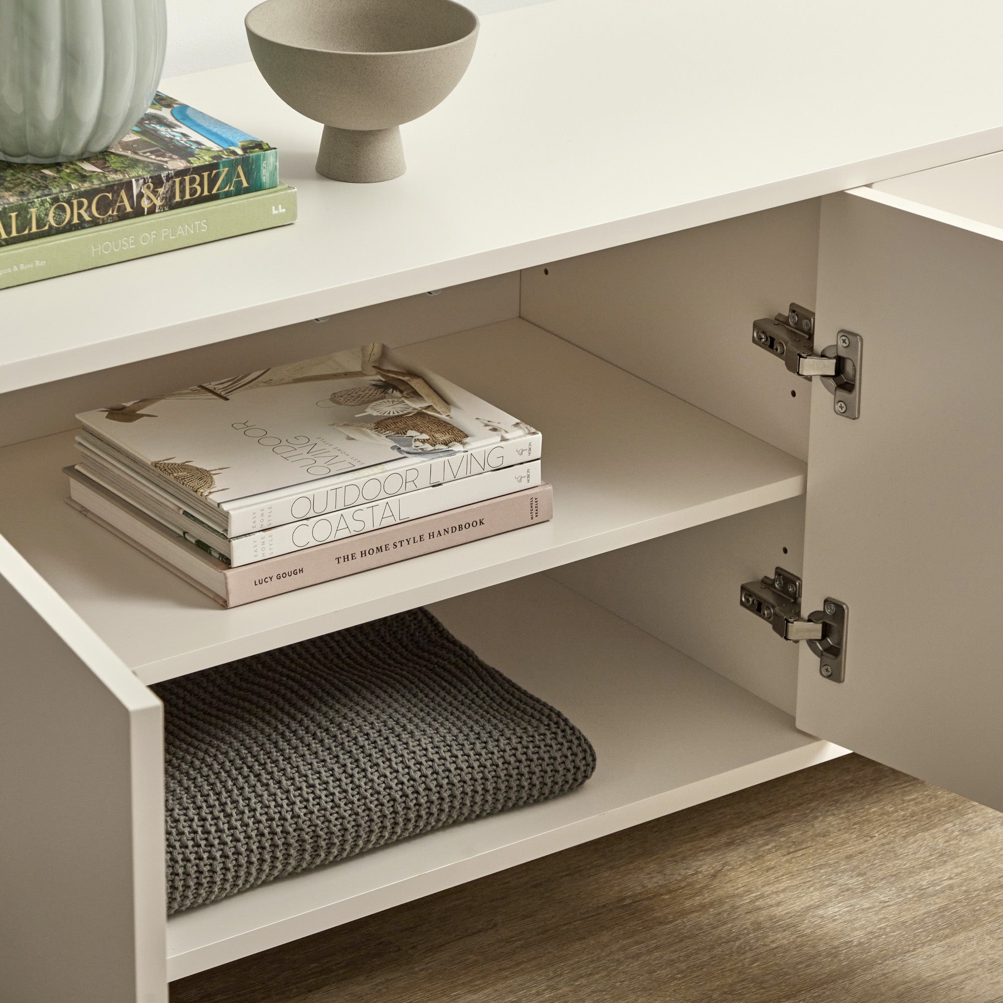 Baxter Entertainment Unit Cream (120cm)