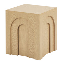 Belle Set of 3 Nested Side Tables Oak