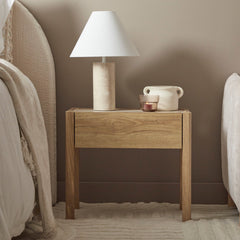 Clarke Bedside Table Oak
