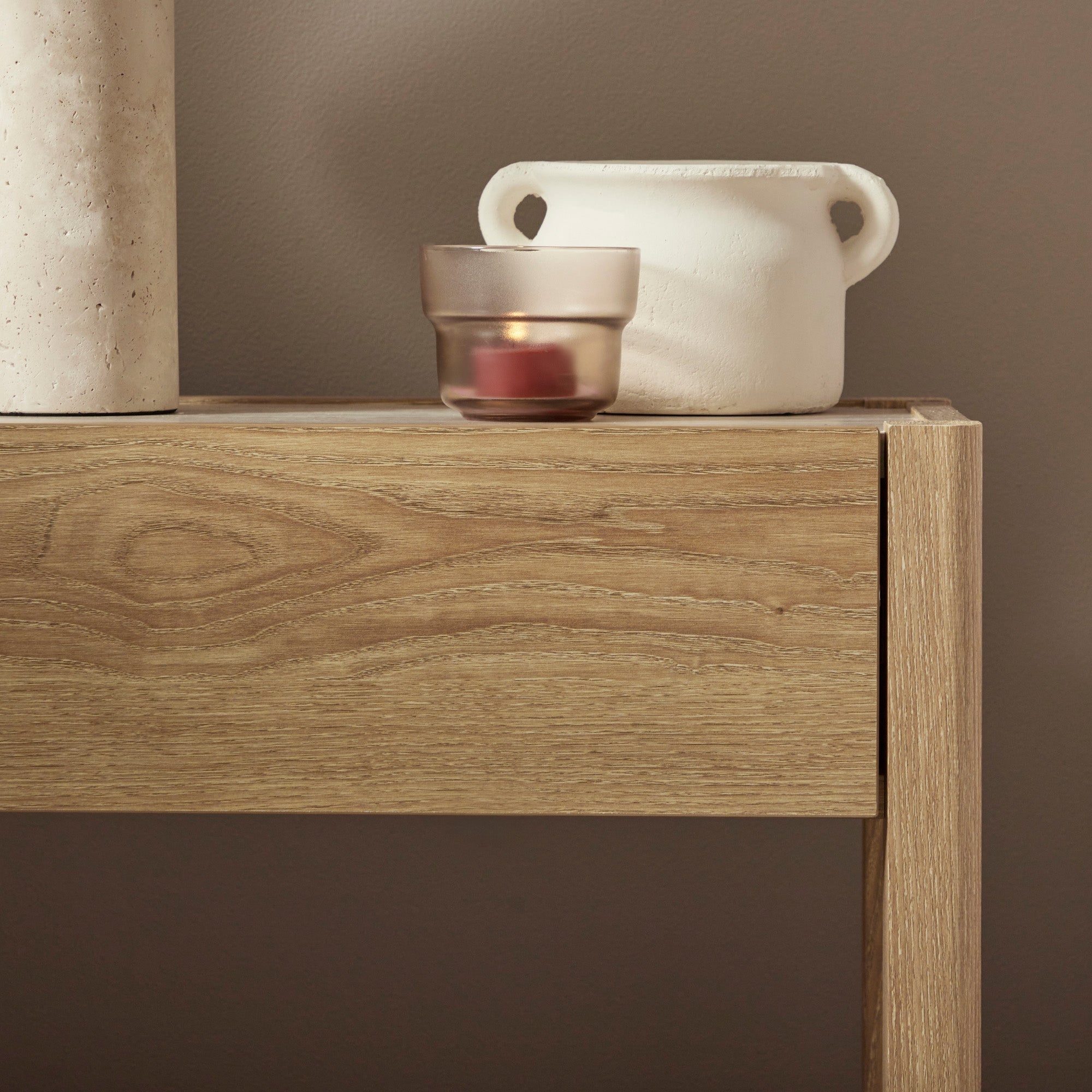 Clarke Bedside Table Oak