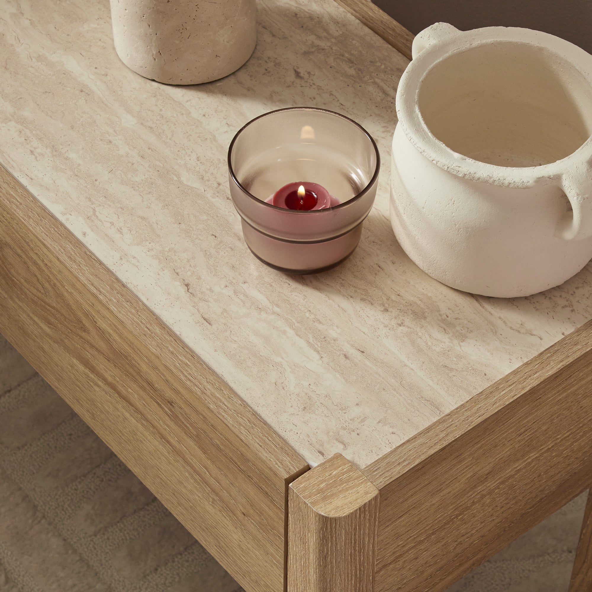 Clarke Bedside Table Oak