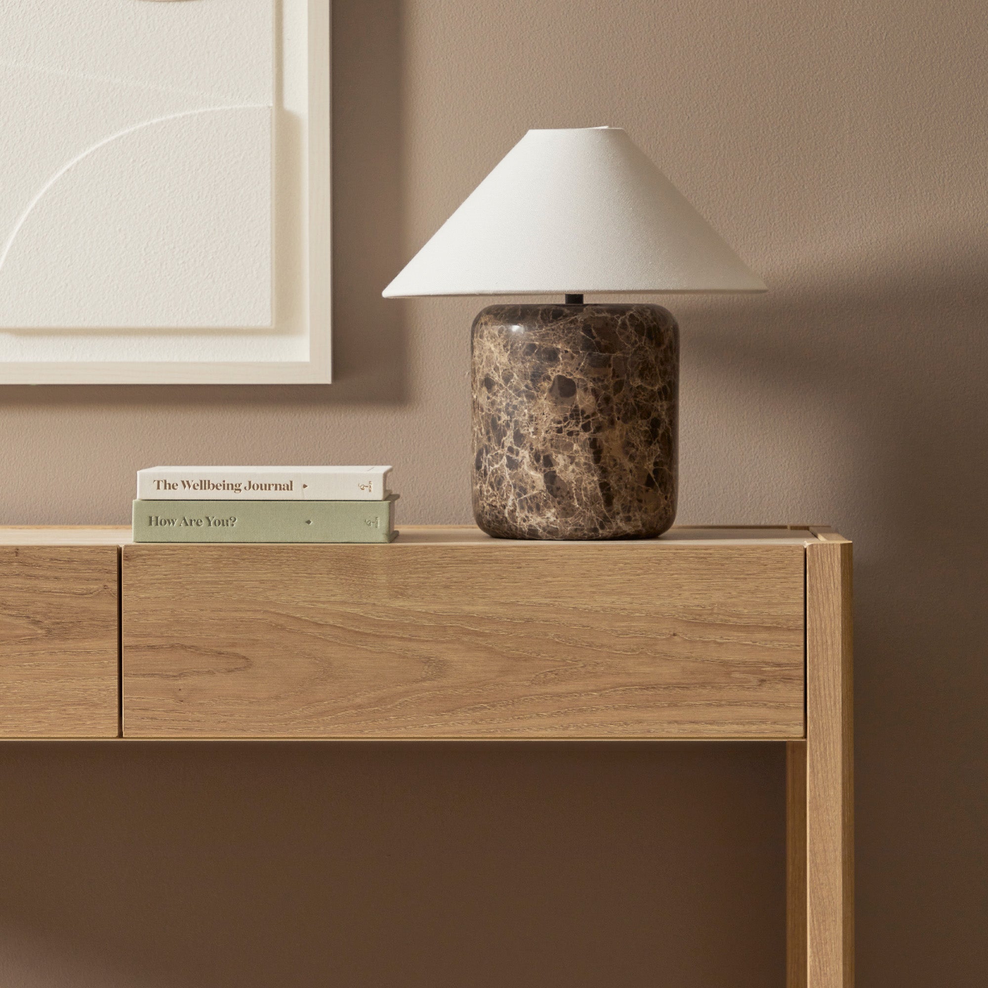 Clarke Console Table Oak (120cm)