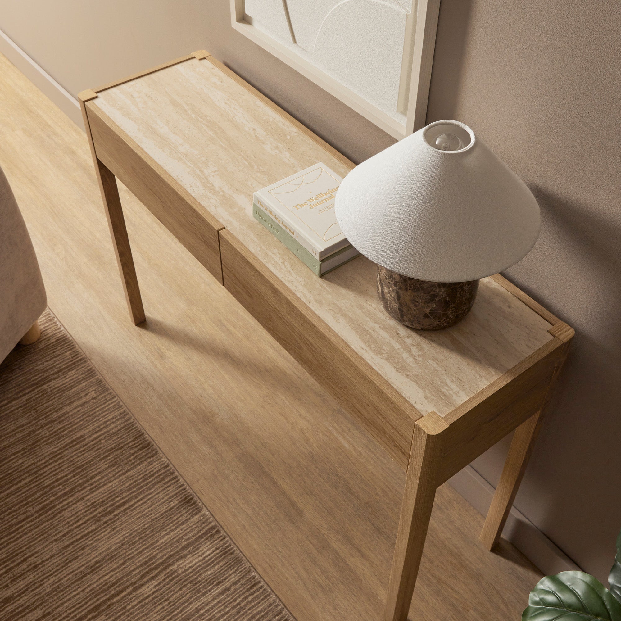 Clarke Console Table Oak (120cm)