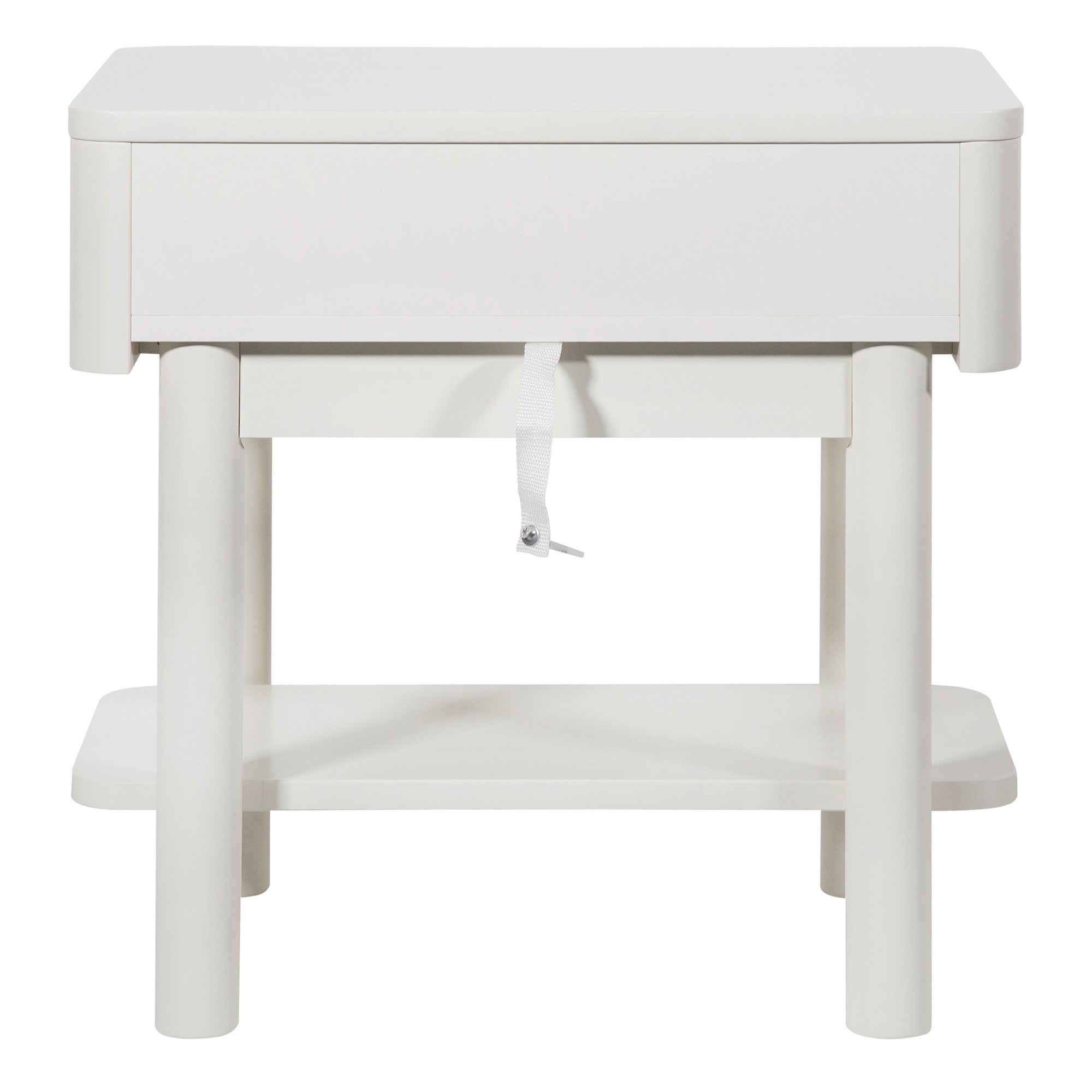 Cosette Bedside Table Off-White (Set of 2)
