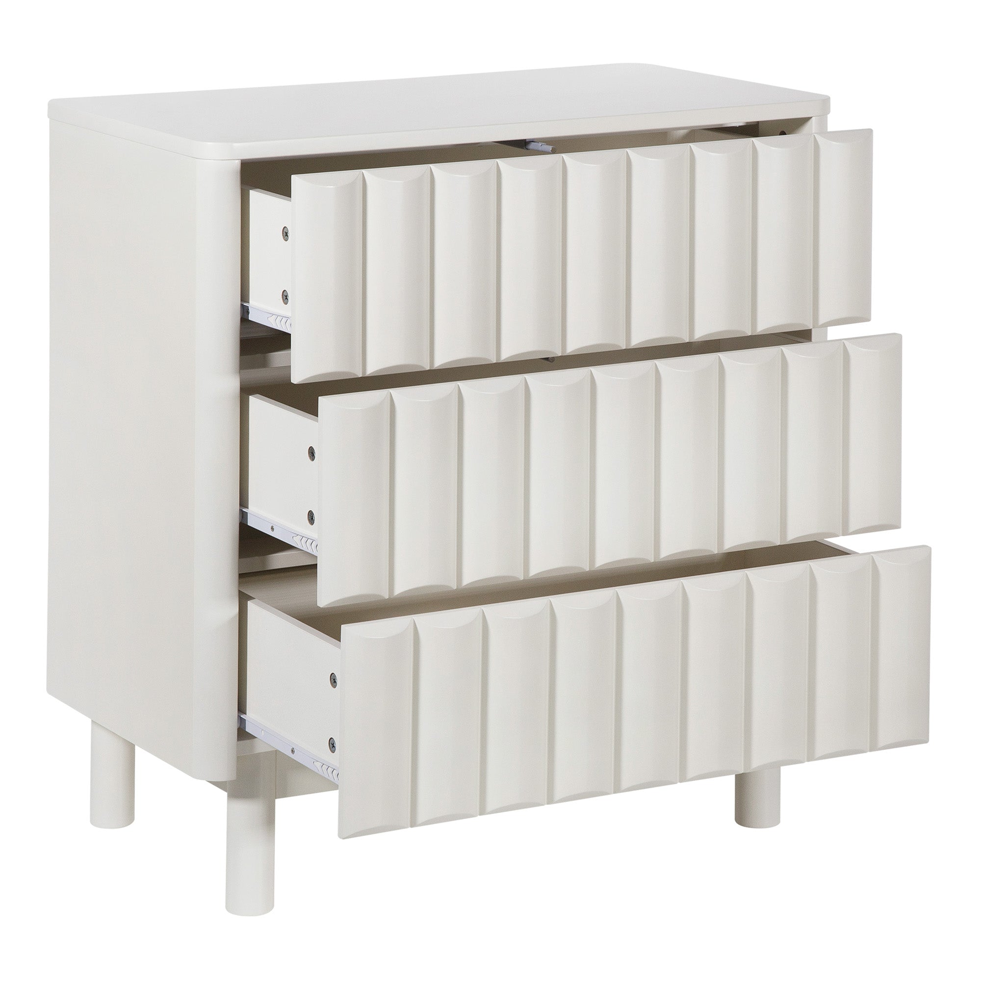 Cosette Chest of 3 Drawers Off-White