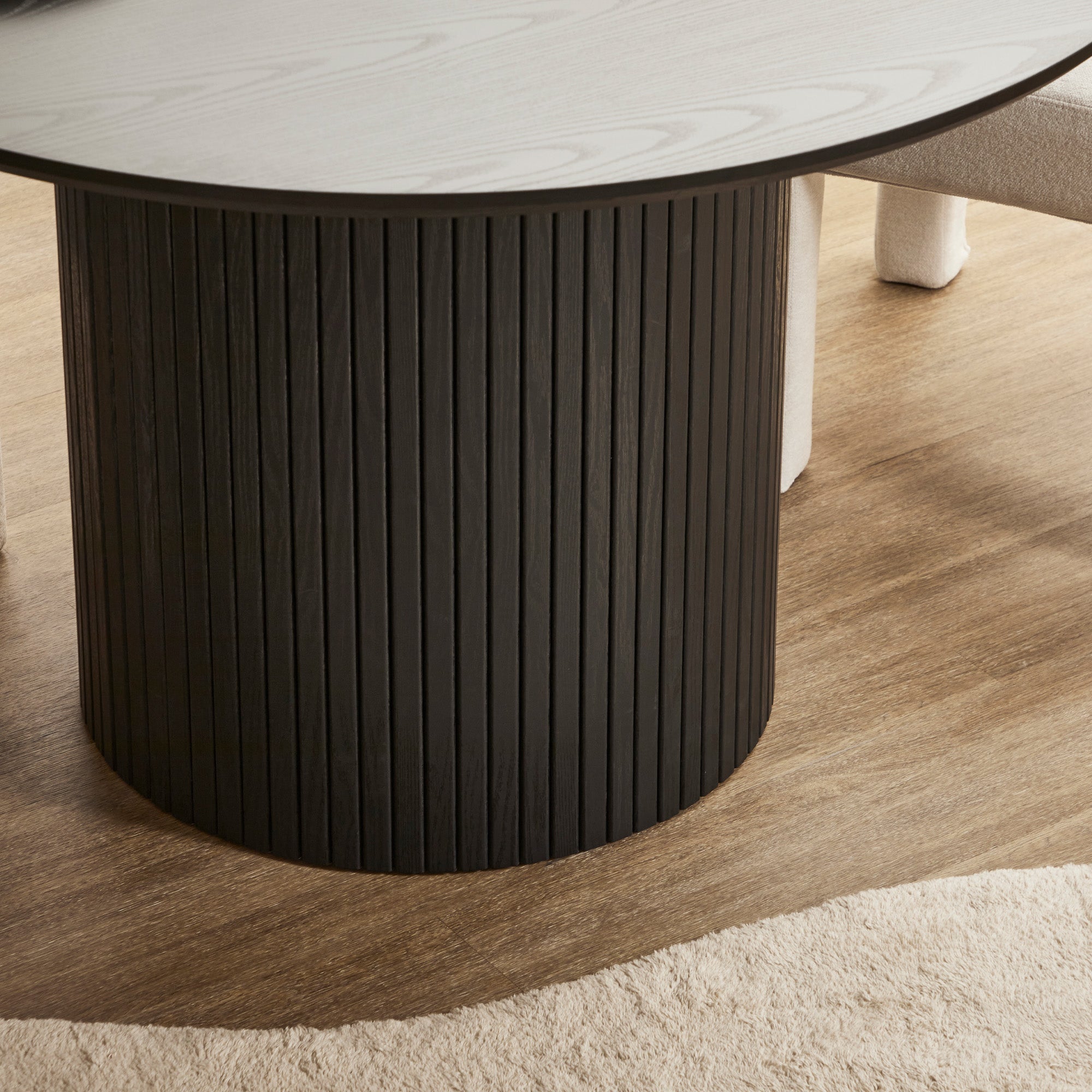 Cove Dining Table Black (120cm)