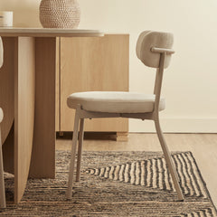Hawthorn Set of 2 Dining Chairs Cream