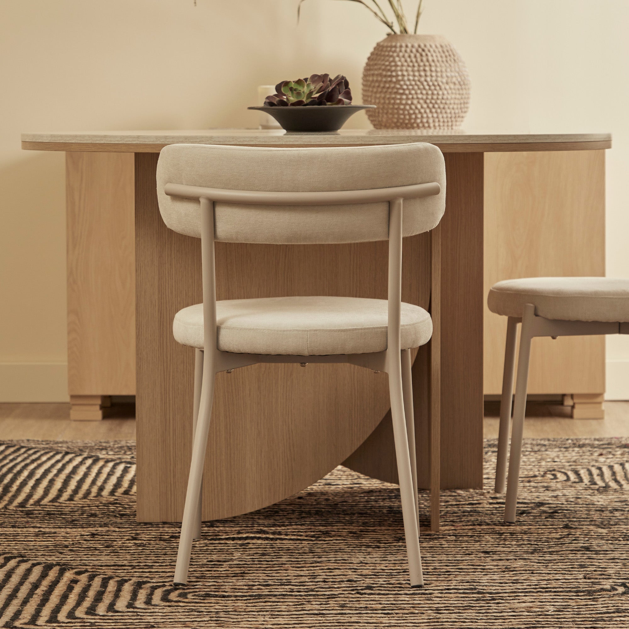 Hawthorn Set of 4 Dining Chairs Cream