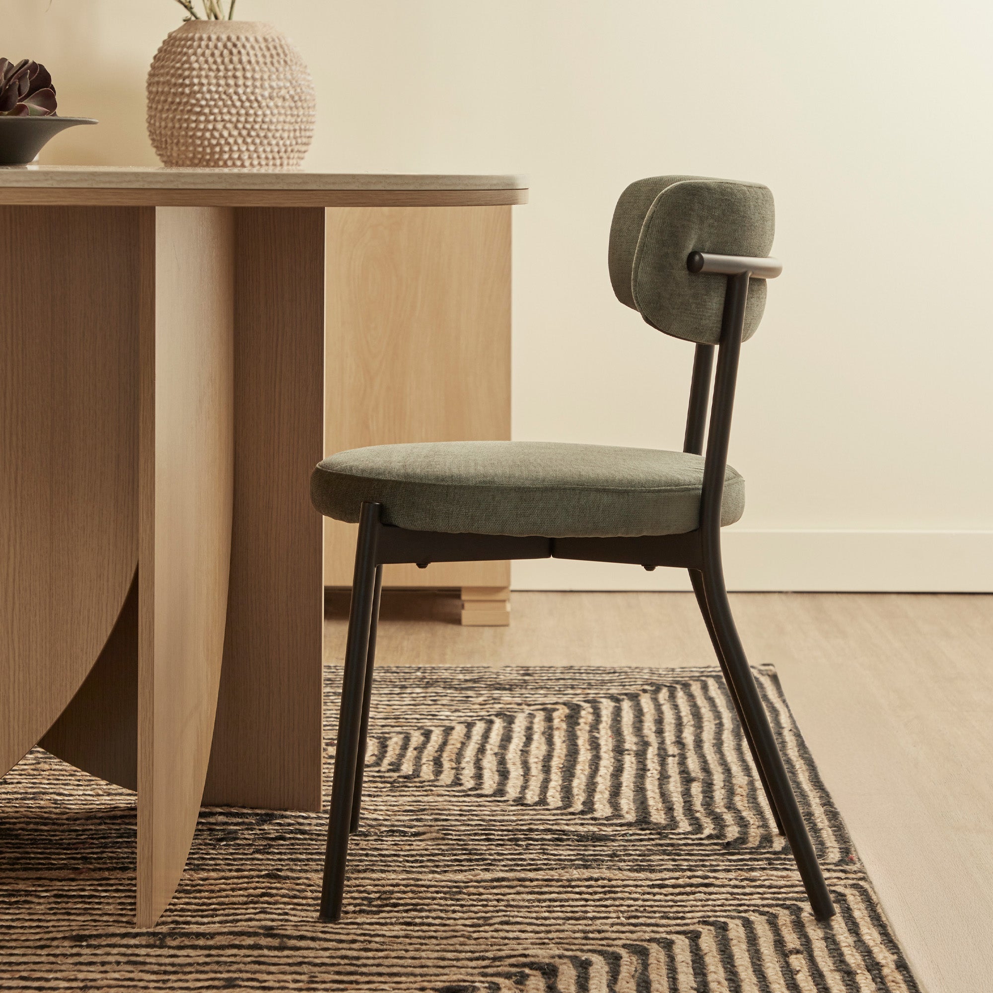 Hawthorn Set of 2 Dining Chairs Green