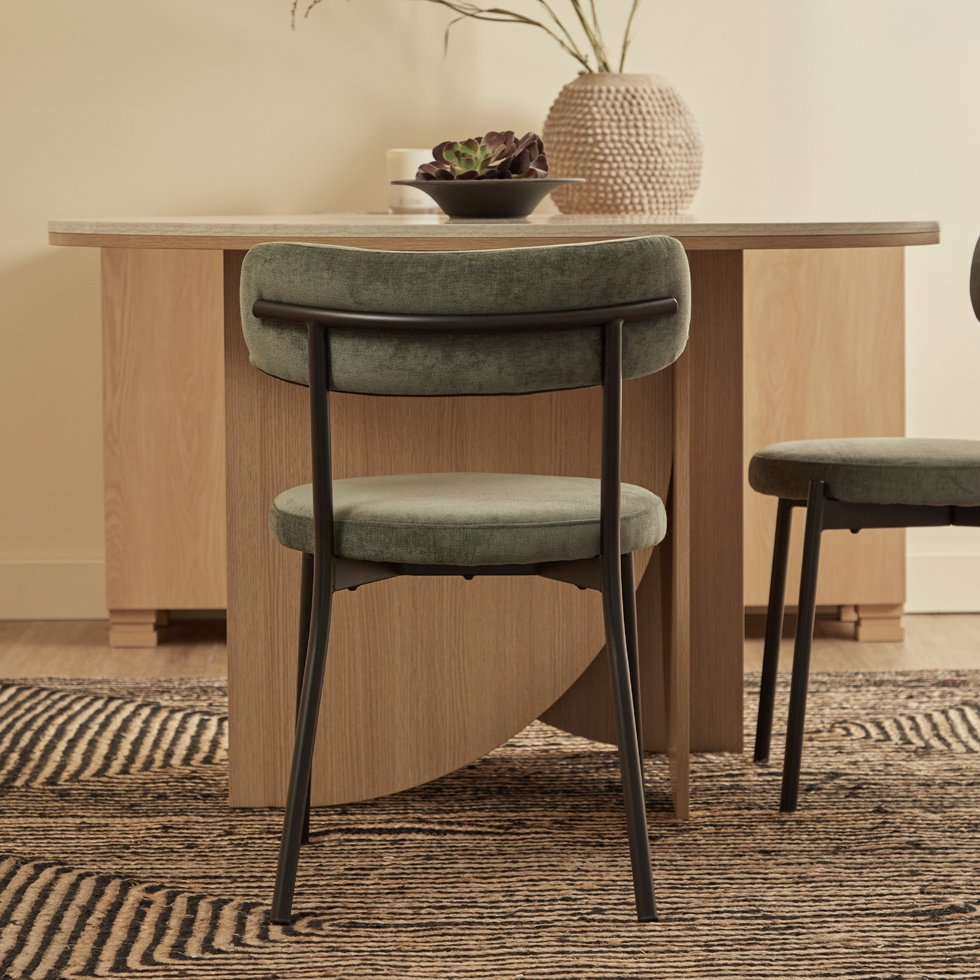 Hawthorn Set of 4 Dining Chairs Green