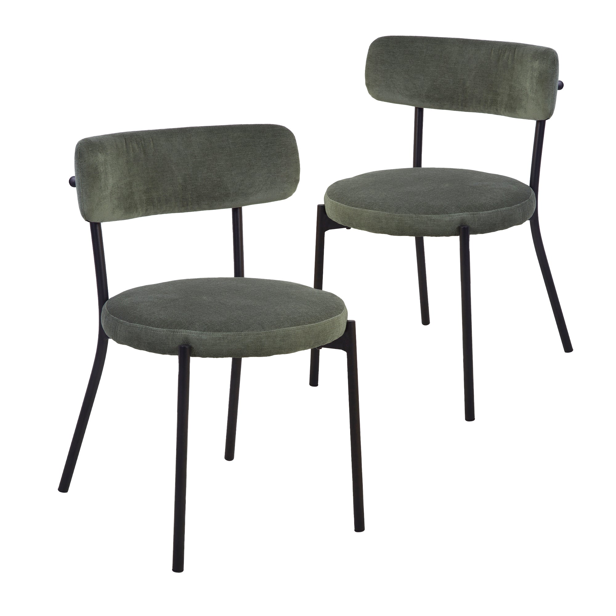 Hawthorn Set of 2 Dining Chairs Green
