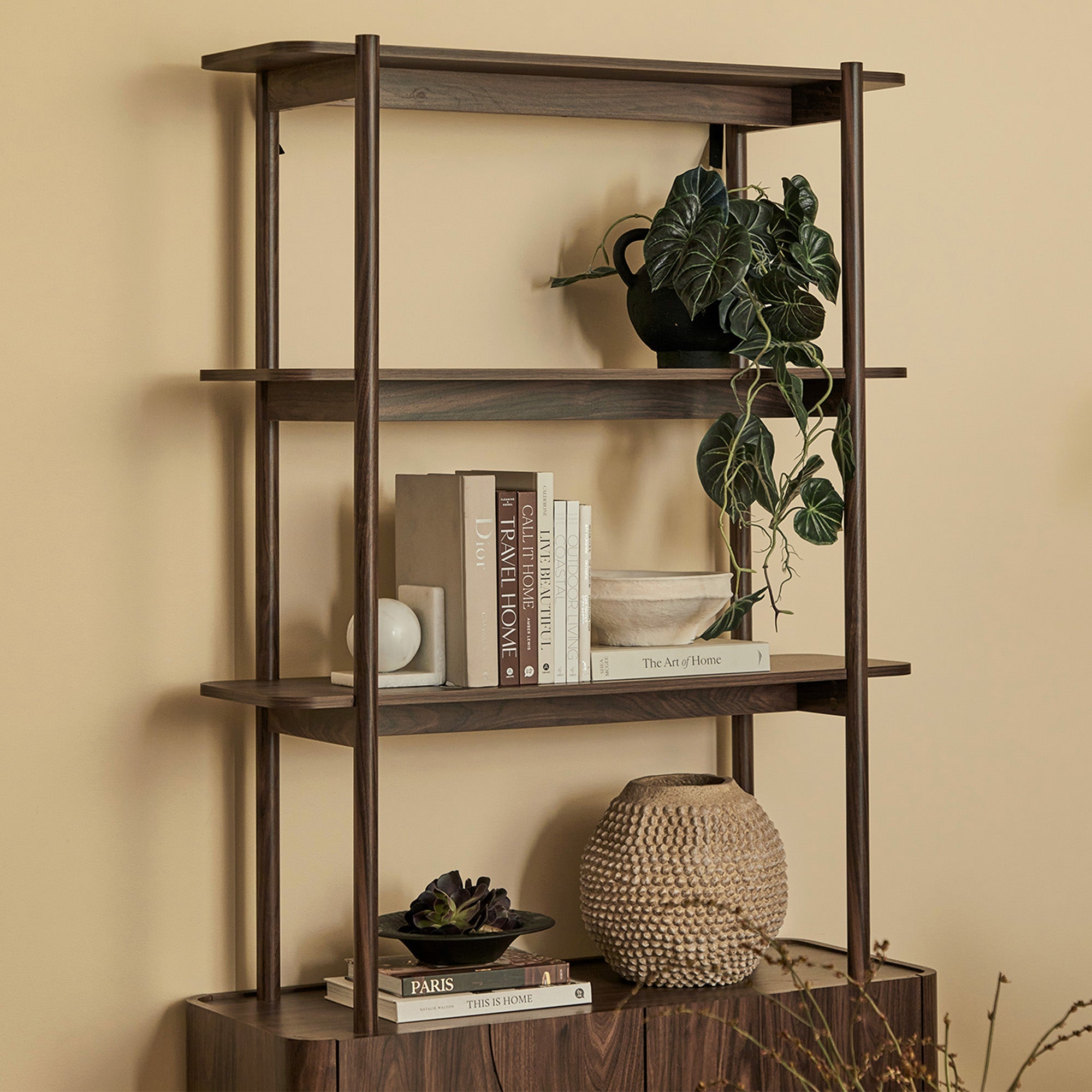 Iris Bookshelf Walnut