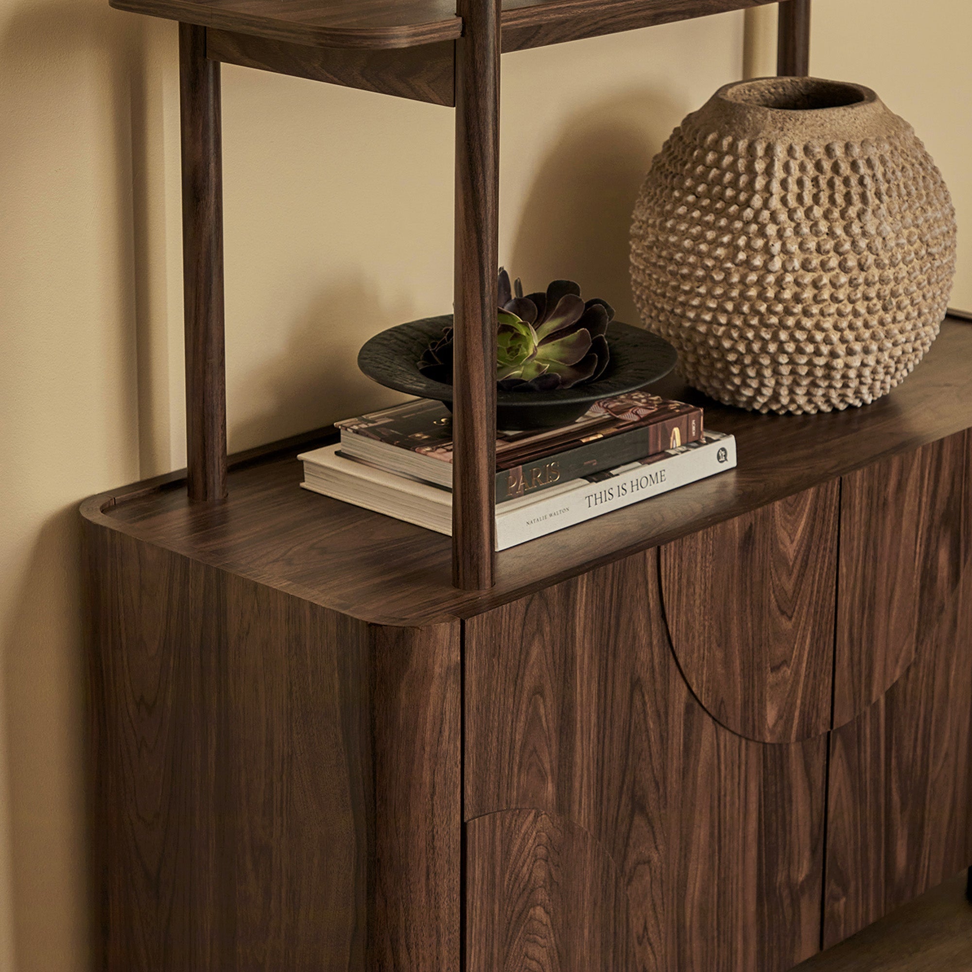 Iris Bookshelf Walnut