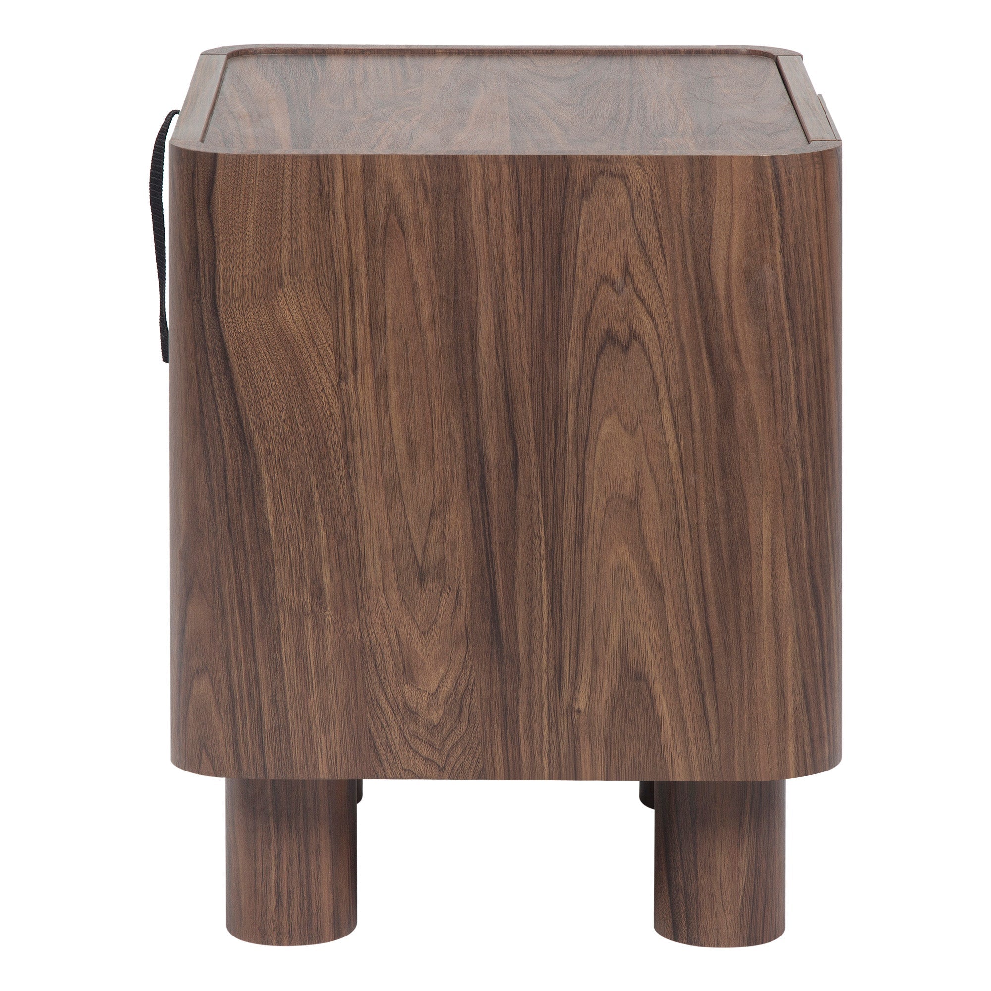 Iris Bedside Table Walnut