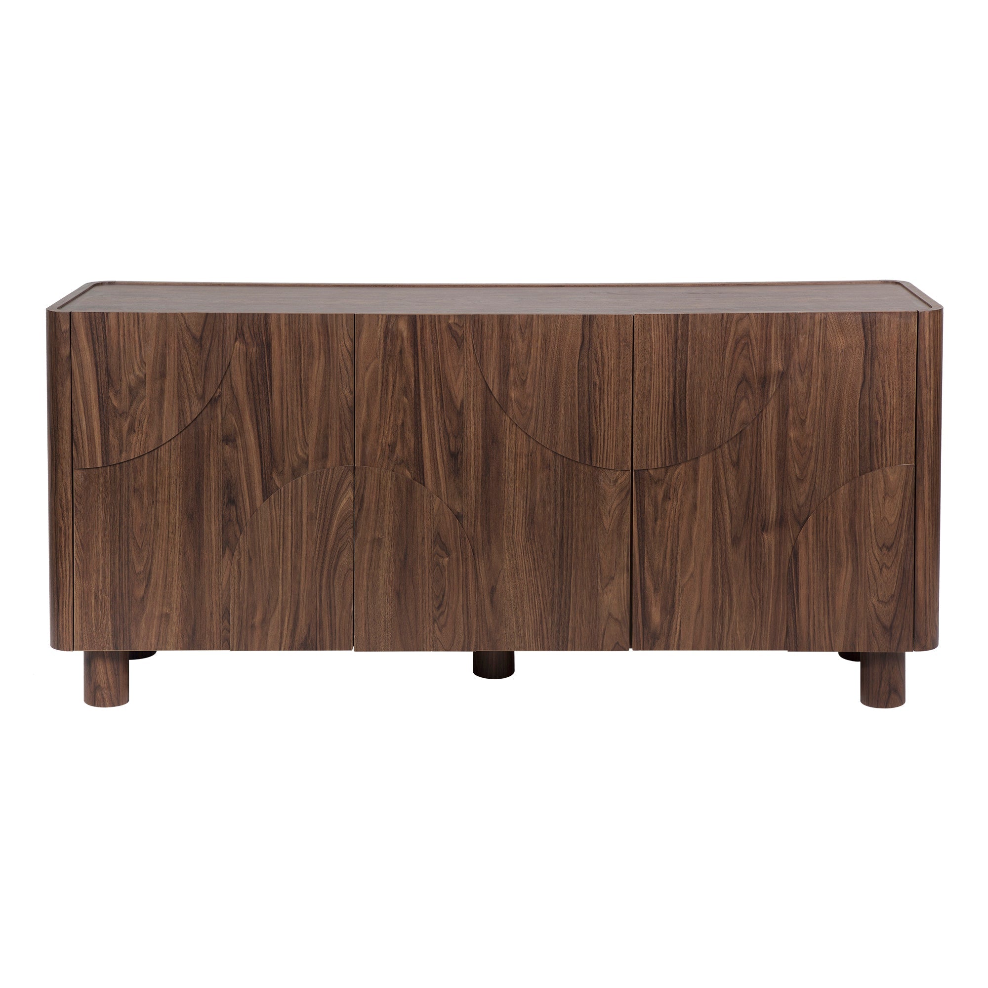 Iris 3 Door Buffet Walnut (160cm)