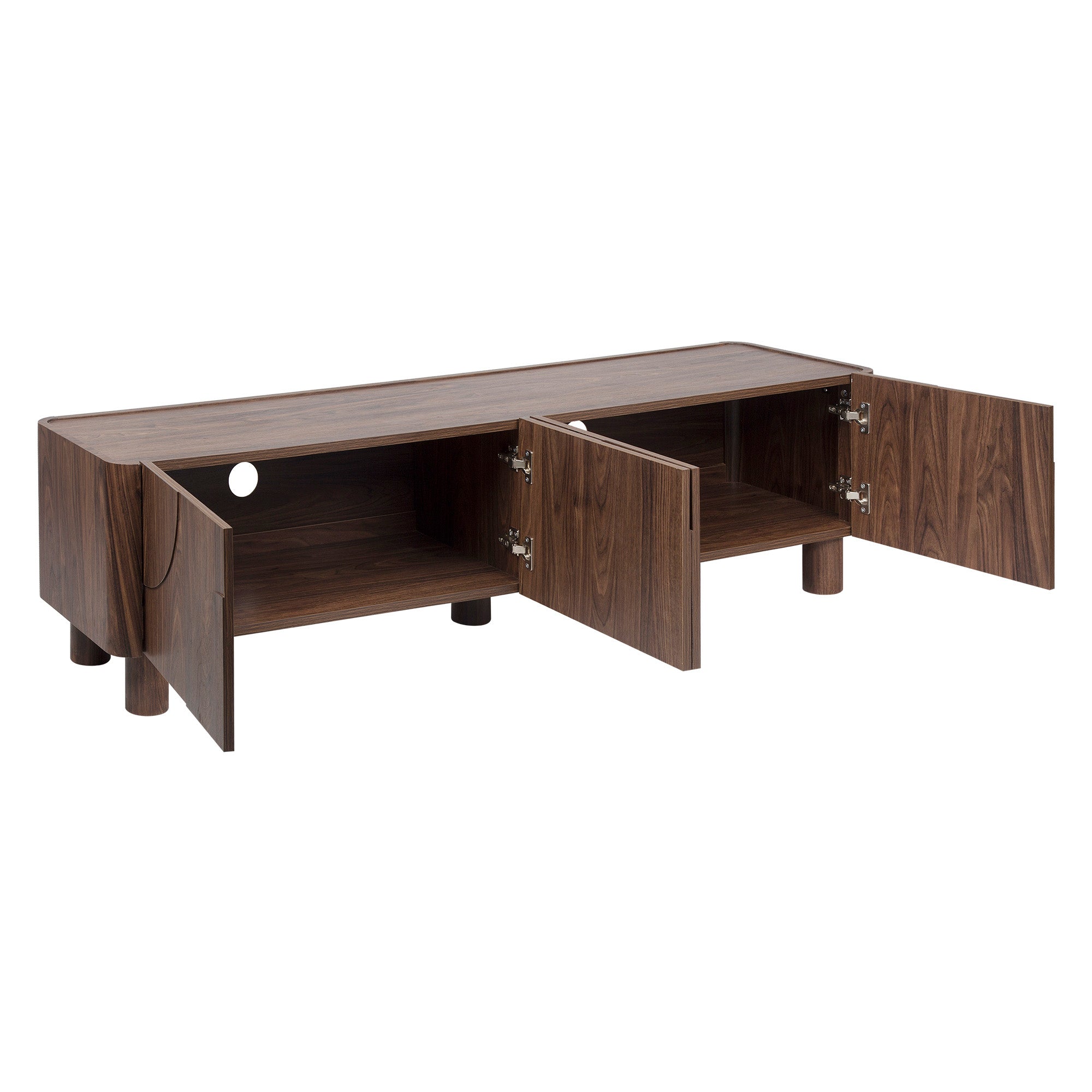 Iris Entertainment Unit Walnut (180cm)